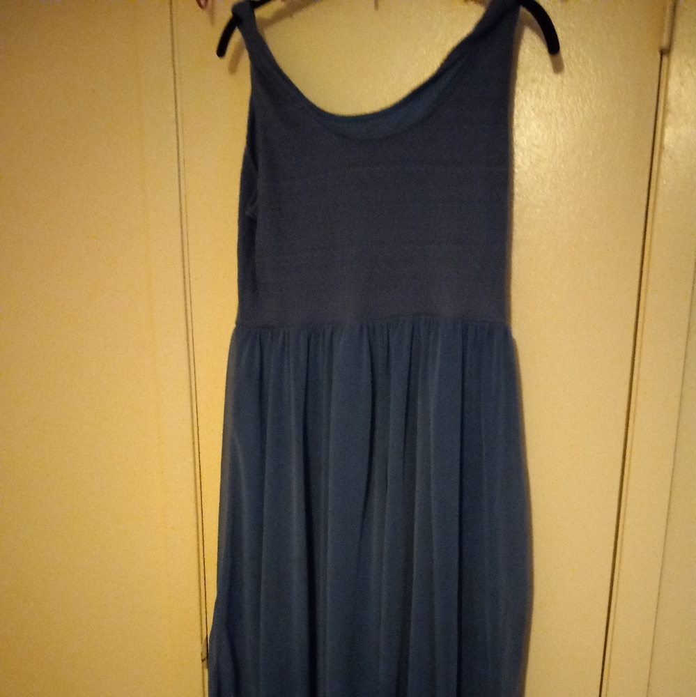 Ocean blue dress